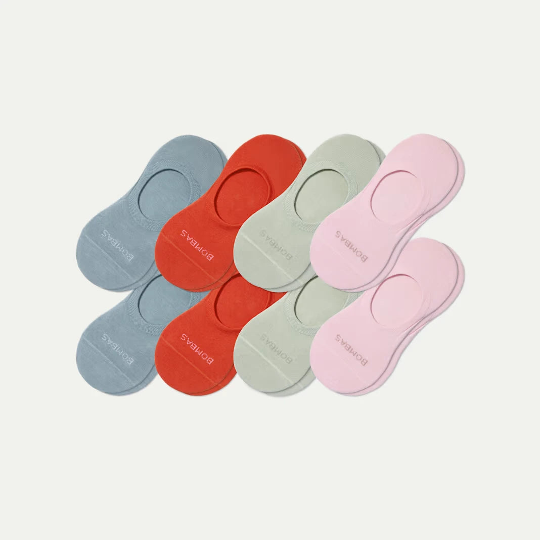 Women's Lightweight No Show Sock 8-Pack - US 3522