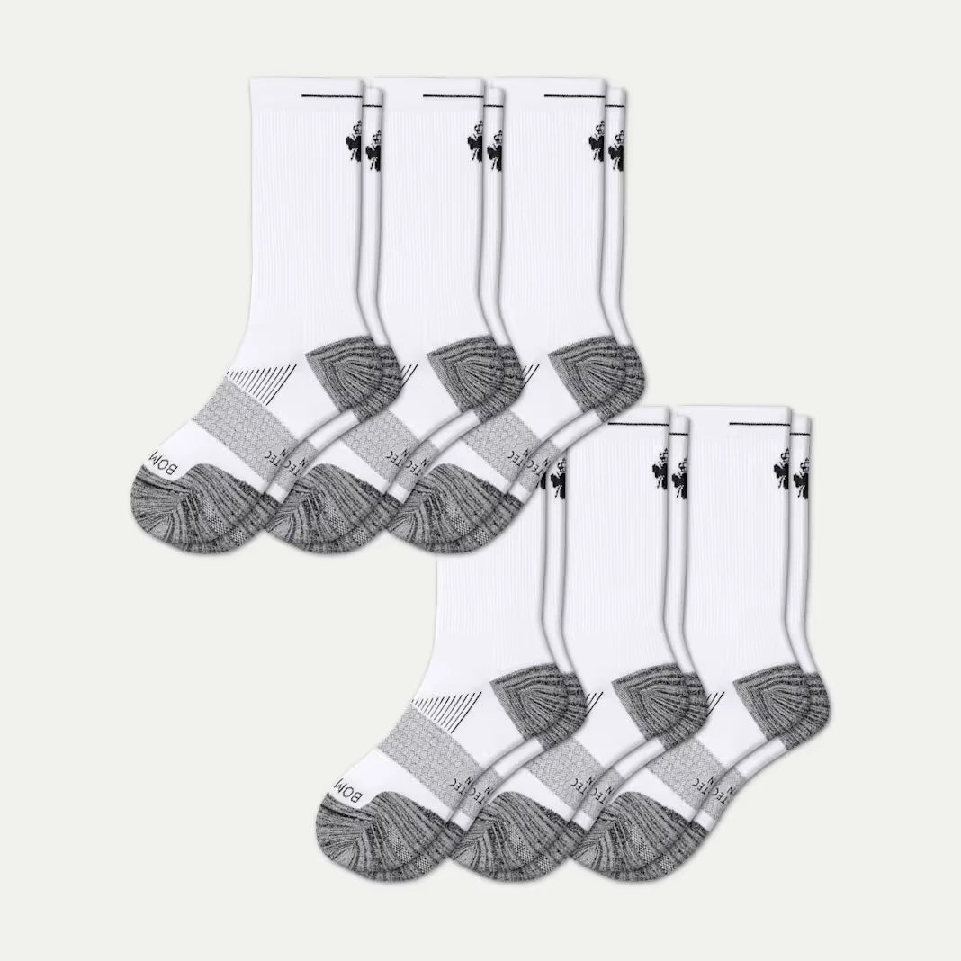 Women's Run Calf Sock 6-Pack - US 7060