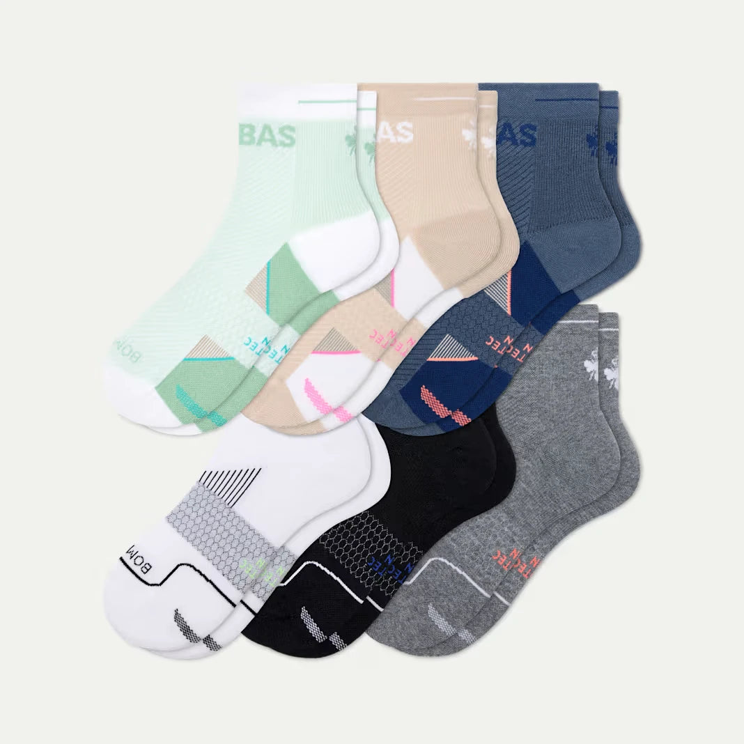 Women's Run Quarter Sock 6-Pack - US 2971