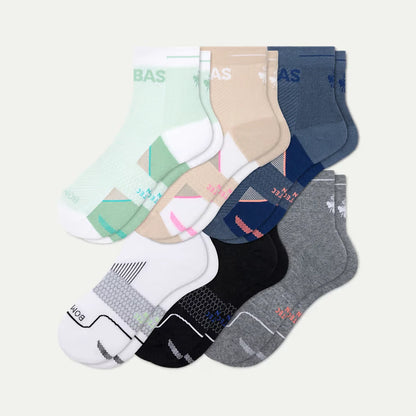 Women's Run Quarter Sock 6-Pack - US 2971