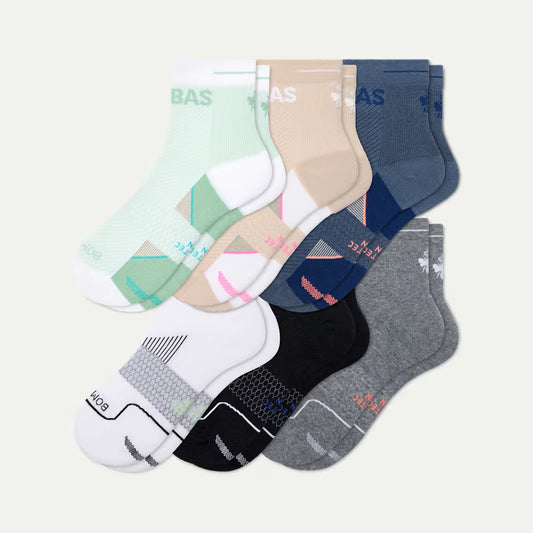 Women's Run Quarter Sock 6-Pack - US 2971