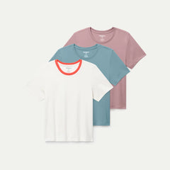 Fog Mauve Red Ringer Mix