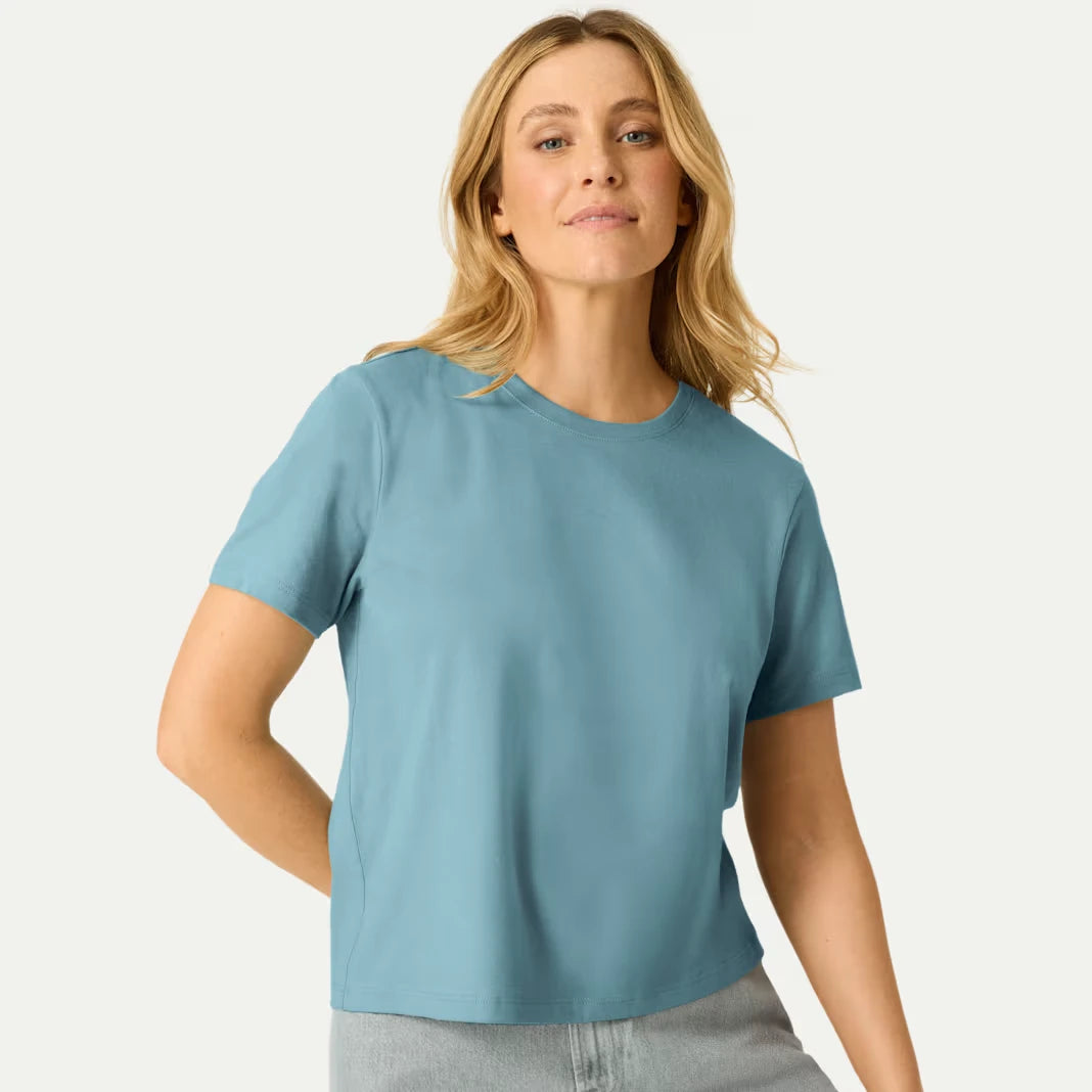 Women's Pima Cotton Crew Neck T-Shirt 6-Pack - US 1271