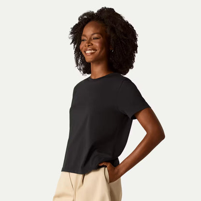 Women's Pima Cotton Crew Neck T-Shirt 6-Pack - US 1271