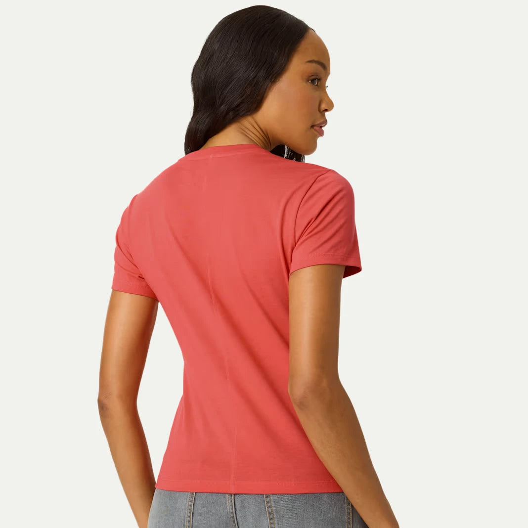 Women's Pima Cotton Slim Crew Neck T-Shirt 3-Pack - US 7777