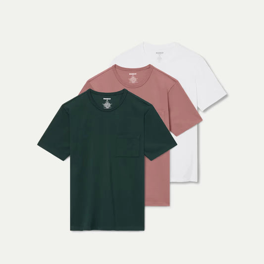 Women’s Premium Weight Boyfriend T-Shirt 3-Pack - US 8190