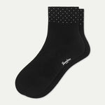 Women’s Rhinestone Rib Quarter Socks - US 8744