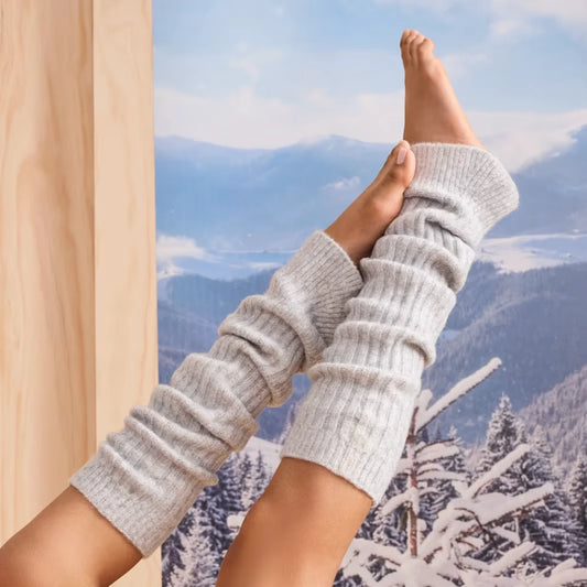 Women’s Ribbed Leg Warmers - US 2670