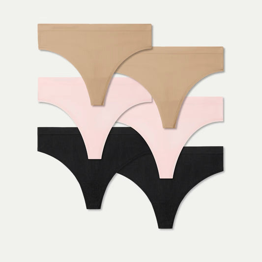 Women's Seamless Thong 6-Pack - US 3340