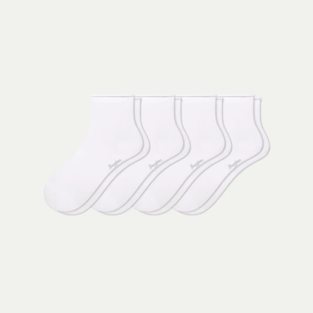 Women’s Roll Top Quarter Sock 4-Pack - US 8321
