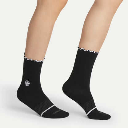 Women’s Ruffle Sport Half Calf Sock 3-Pack - US 3058