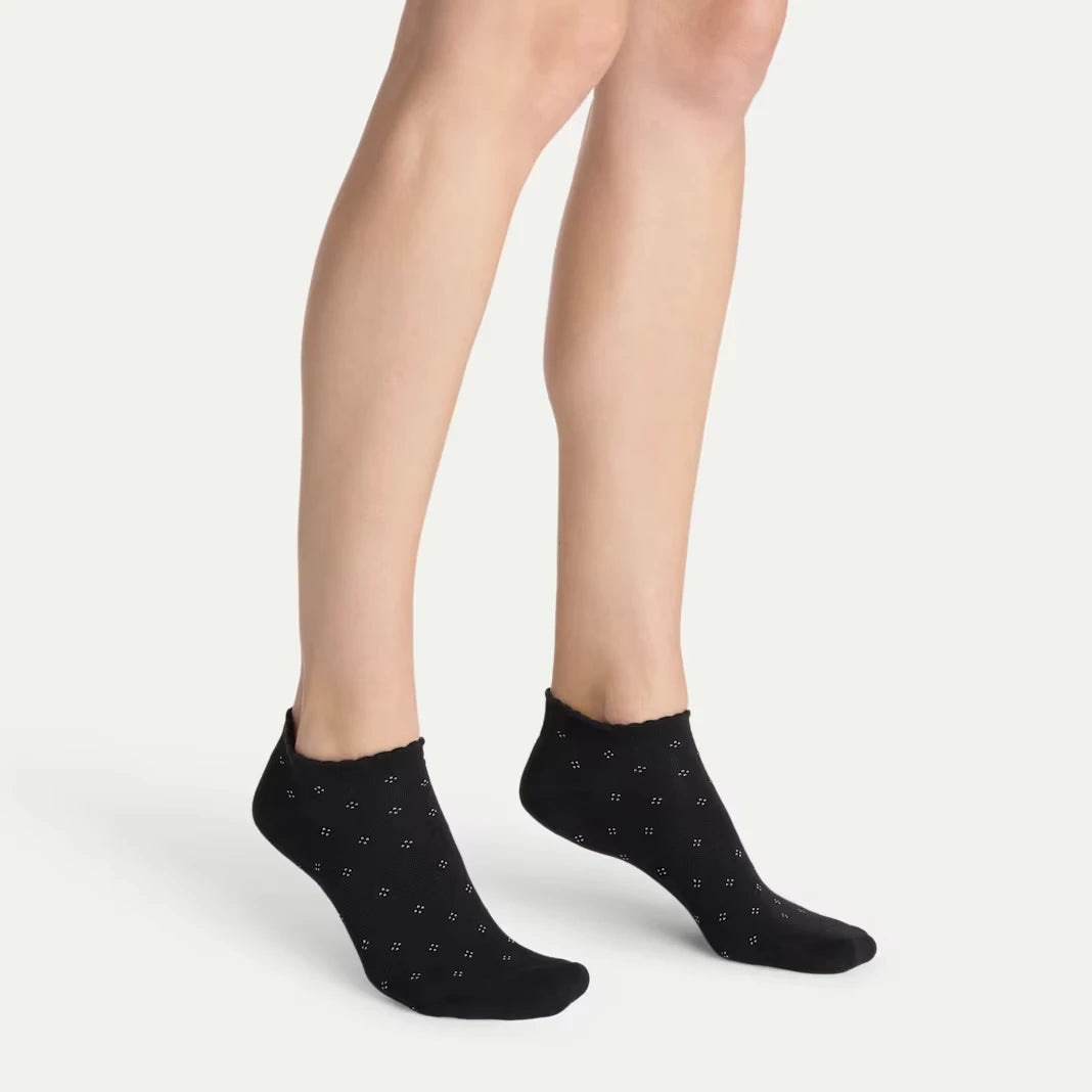 Women’s Scallop Lightweight Ankle Sock 4-Pack - US 2883