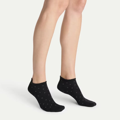 Women’s Scallop Lightweight Ankle Sock 4-Pack - US 2883