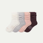 Women's Slouchy Rib Calf Sock 4-Pack - US 8748