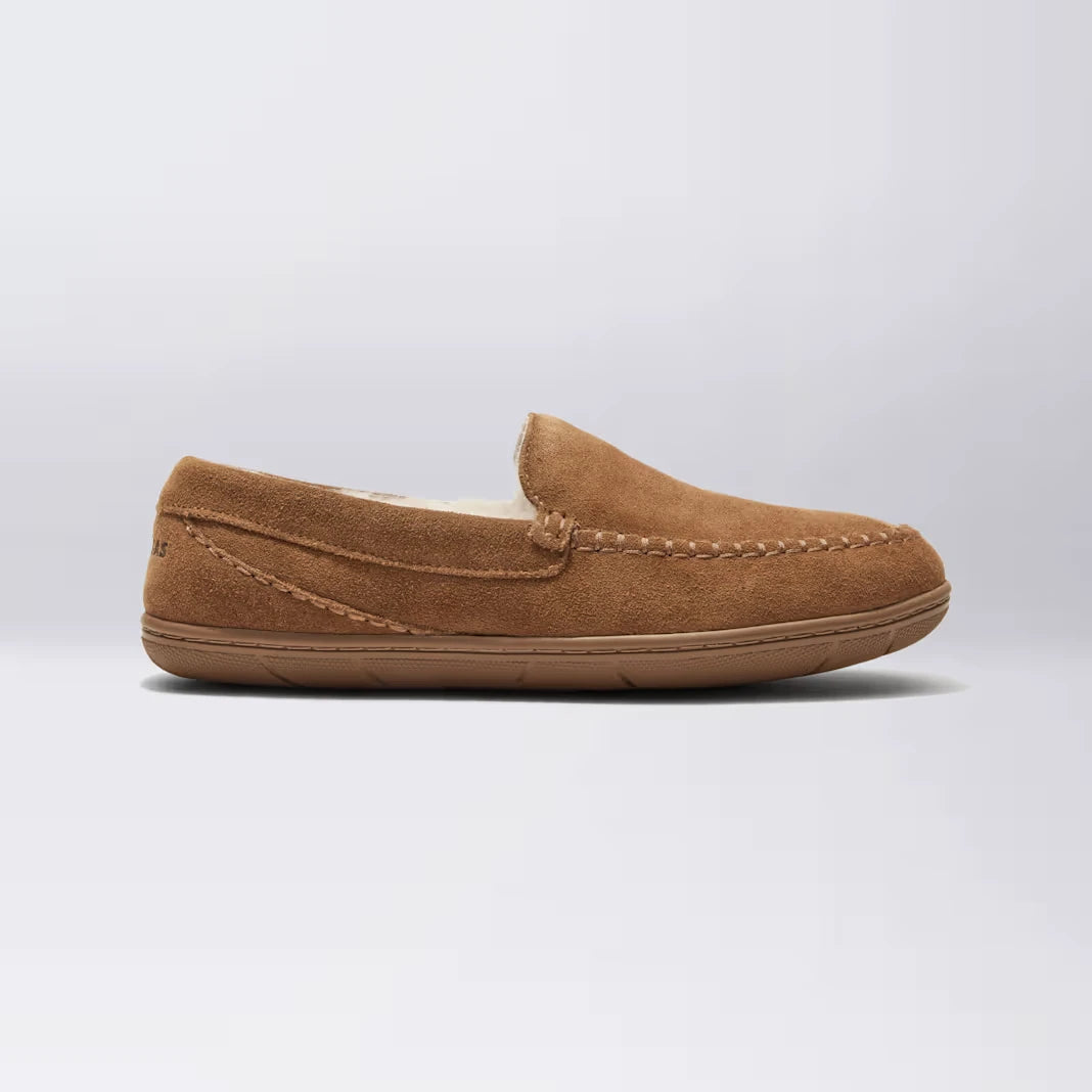 Women's Suede Moccasin Slipper - US 6405