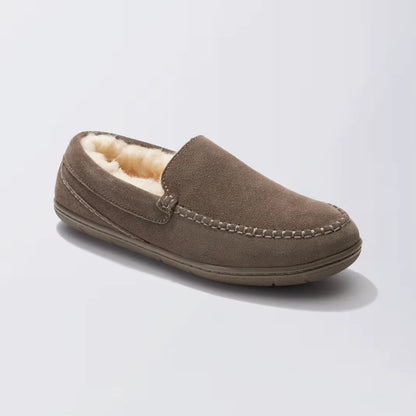 Women's Suede Moccasin Slipper - US 2484