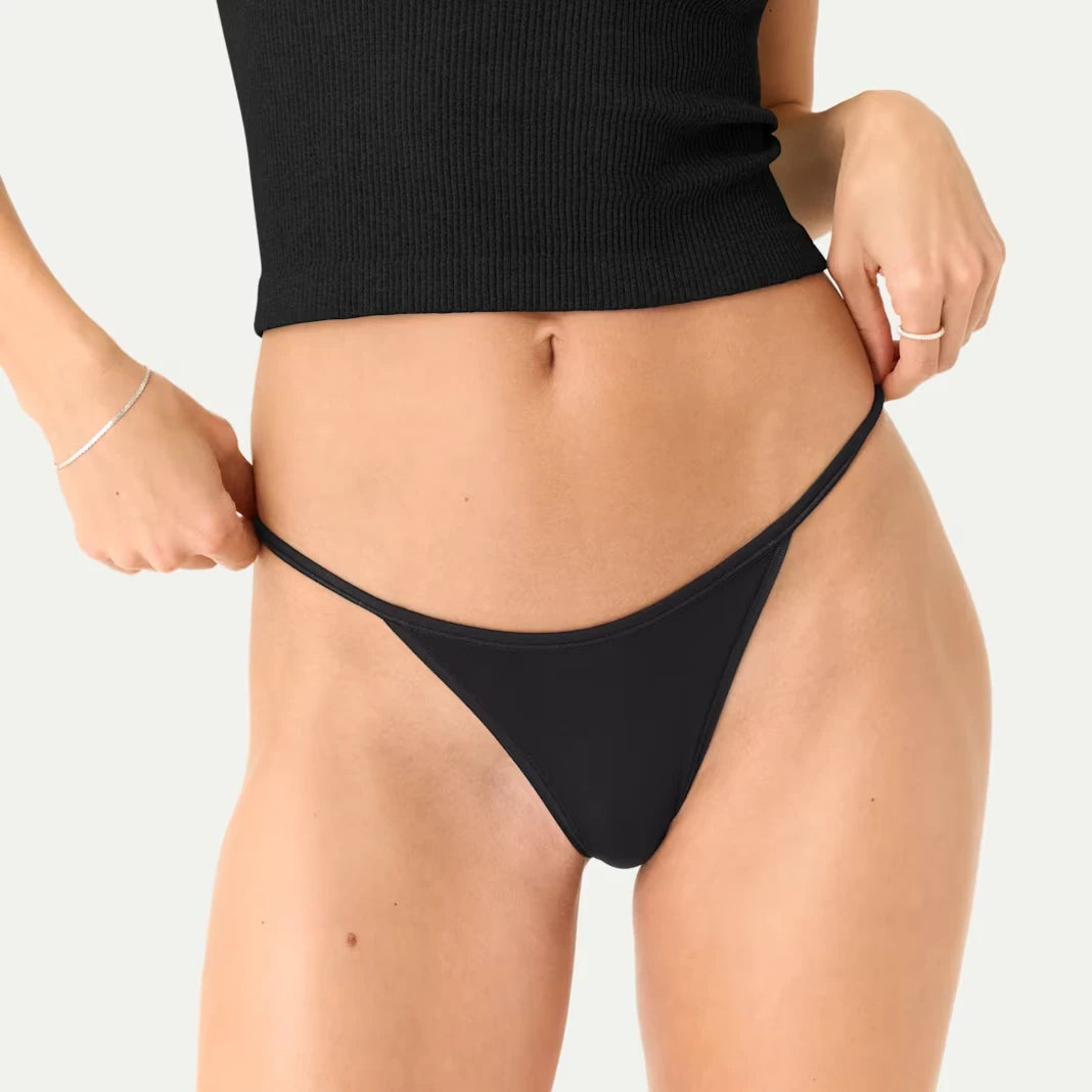 Women's Everyday Support Scoop Bralette + String Bikini Pack - US 7230