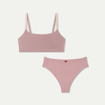 Women's Everyday Support Scoop Bralette + Thong Pack - US 9702