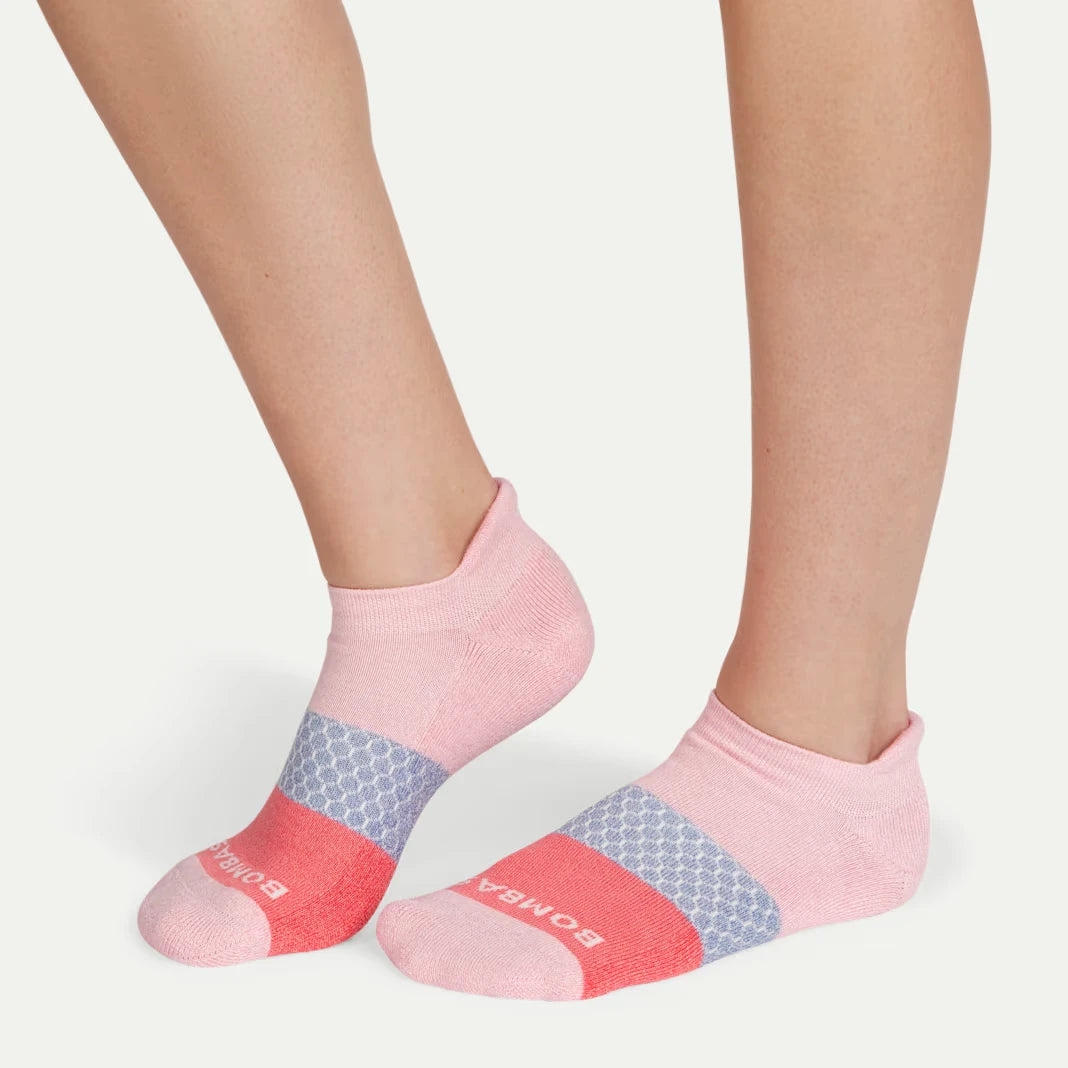 Women's Tri-Block Ankle Sock 6-Pack - US 6157