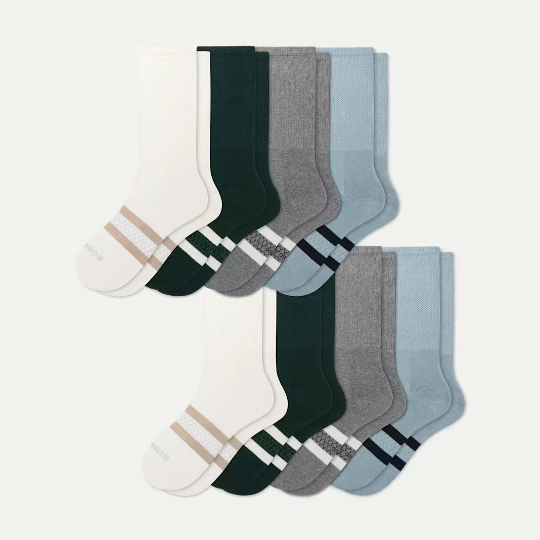 Women's Wide Calf Sock 8-Pack - US 6553