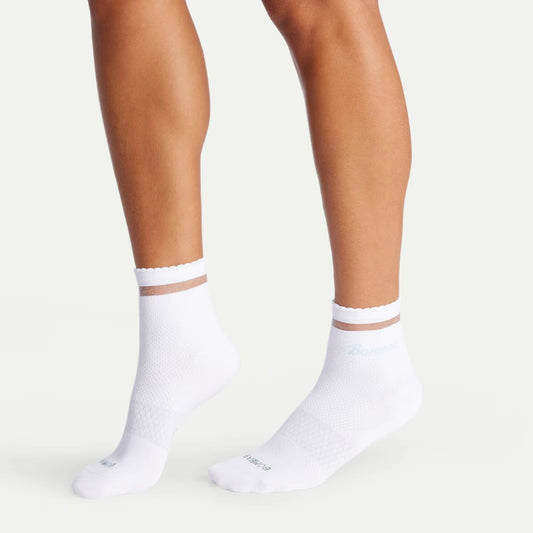 Women's UltraLite Sport Sheer Stripe Quarter Sock 6-Pack - US 8344