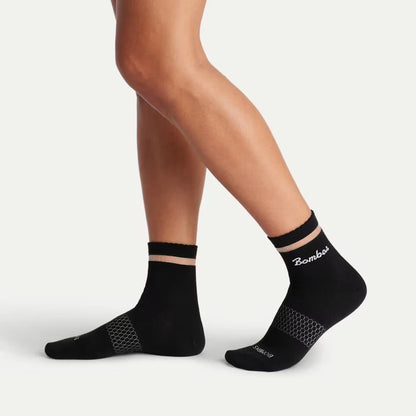 Women's UltraLite Sport Sheer Stripe Quarter Sock 3-Pack - US 1979