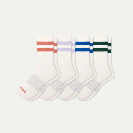 Women's Vintage Stripes Half Calf Sock 4-Pack - US 9115