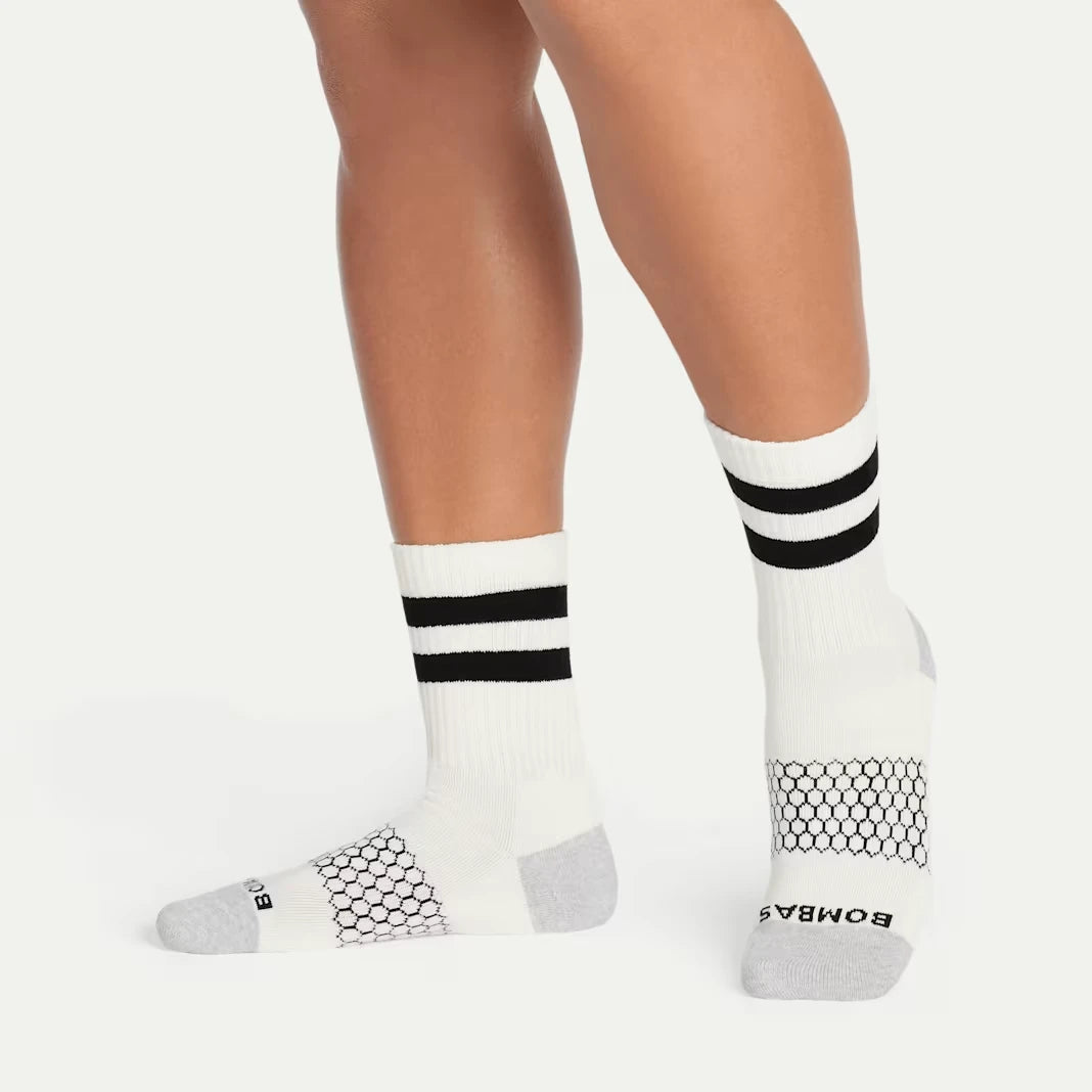 Women's Vintage Stripes Half Calf Socks - US 5847