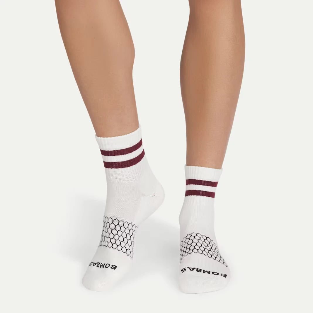 Women's Vintage Stripes Quarter Sock 12-Pack - US 9561