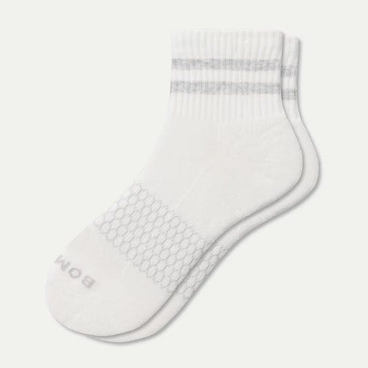 Women's Vintage Stripes Quarter Socks - US 4410