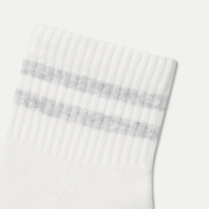 Women's Vintage Stripes Quarter Socks - US 4410