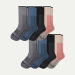 Women's Ultra Strong Merino Blend Calf Sock 8-Pack - US 3545