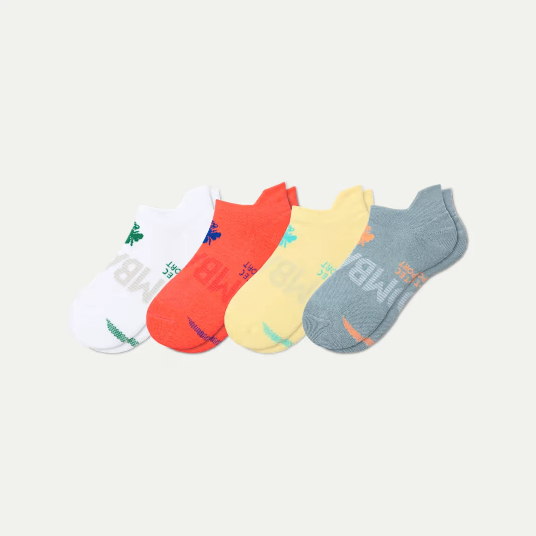 Youth All Sport Ankle Sock 4-Pack - US 6601
