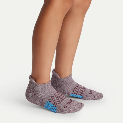 Youth Marl Ankle Sock 4-Pack - US 2001