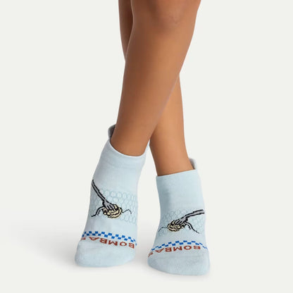 Youth Dinner Party Ankle Sock 4-Pack - US 7613