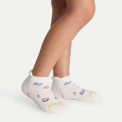 Youth Dinner Party Ankle Sock 4-Pack - US 7613