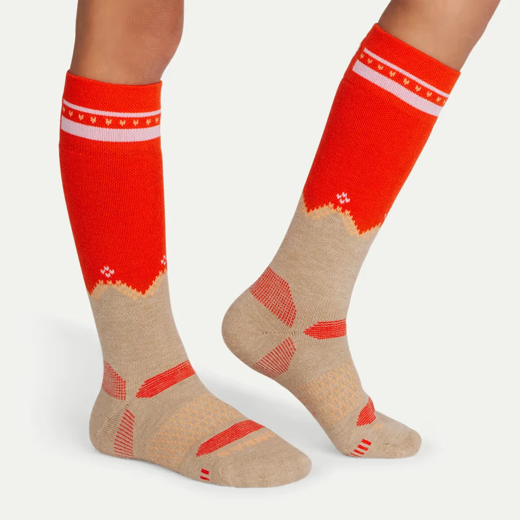 Youth Full-Cushion Merino Wool Blend Ski & Snowboard Sock 3-Pack - US 1980