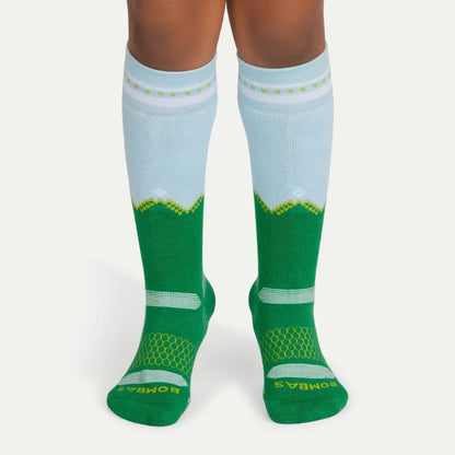 Youth Full-Cushion Merino Wool Blend Ski & Snowboard Sock 6-Pack - US 8969