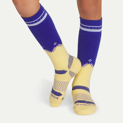 Youth Full-Cushion Merino Wool Blend Ski & Snowboard Sock 3-Pack - US 1980