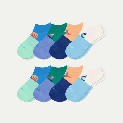 Youth Lightweight Ankle Sock 8-Pack - US 0407