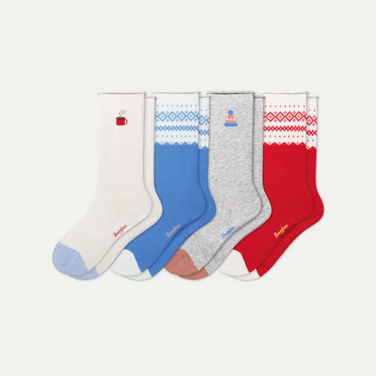 Youth Lightweight Calf Sock 4-Pack - US 9083