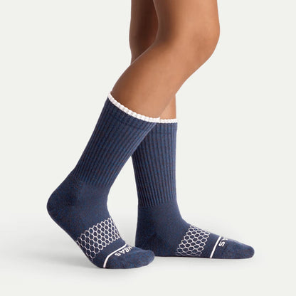 Youth Merino Wool Blend Calf Sock 8-Pack - US 0721