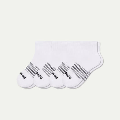 Youth Solids Quarter Sock 4-Pack - US 5761