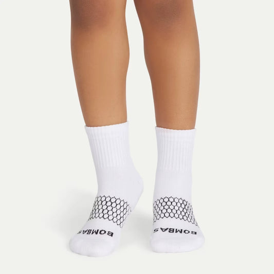 Youth Solids Quarter Sock 4-Pack - US 5761