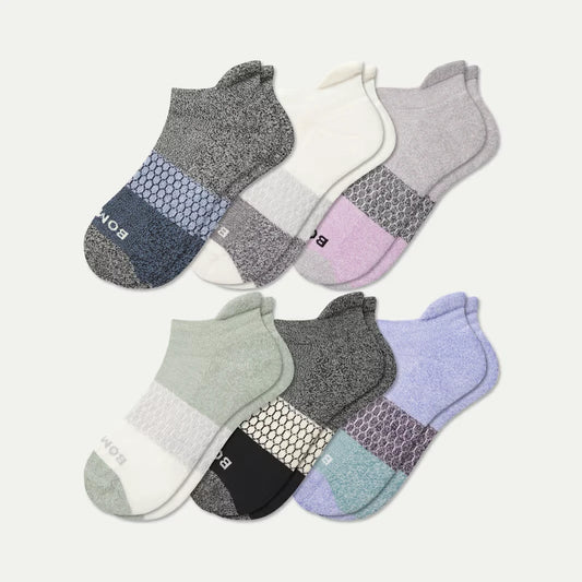Youth Tri-Block Ankle Sock 6-Pack - US 8751