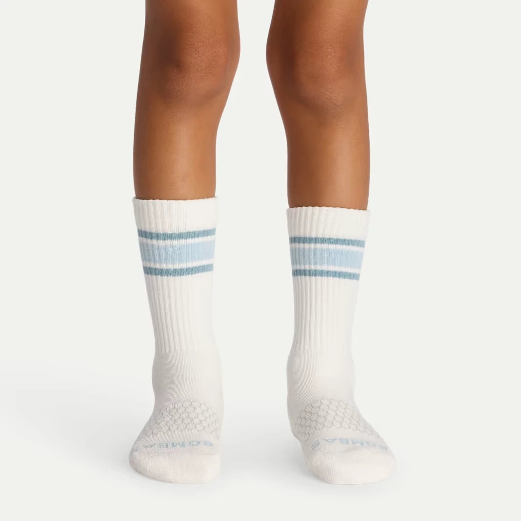 Youth Vintage Stripes Calf Sock 4-Pack - US 6467