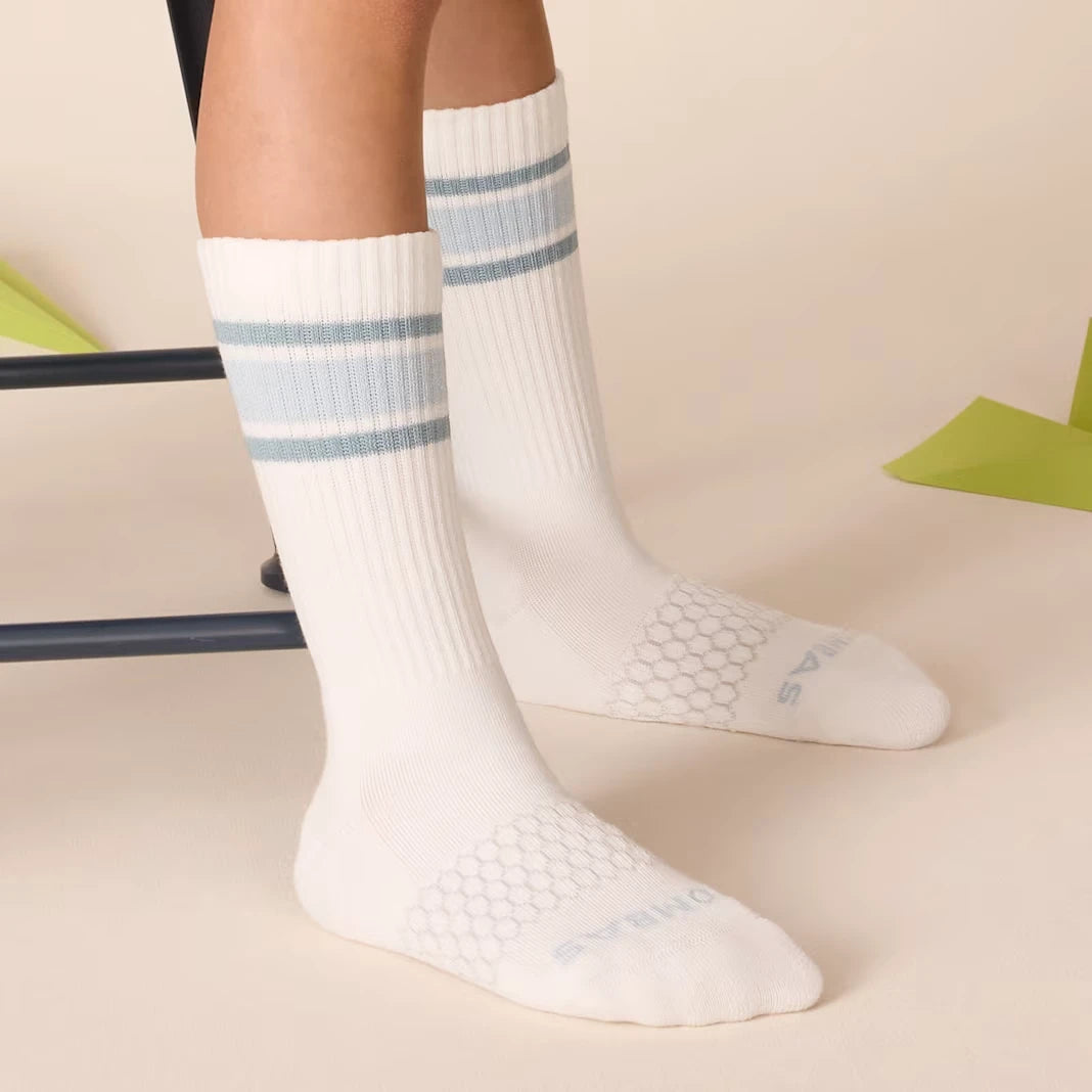 Youth Vintage Stripes Calf Sock 8-Pack - US 6592